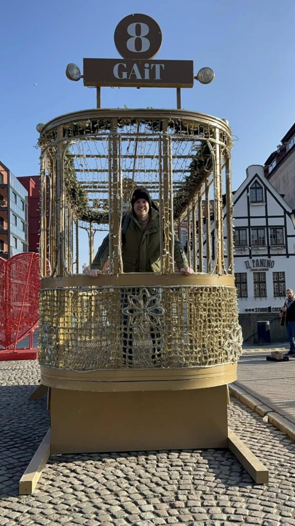 Model Tram Selfie, Gdansk