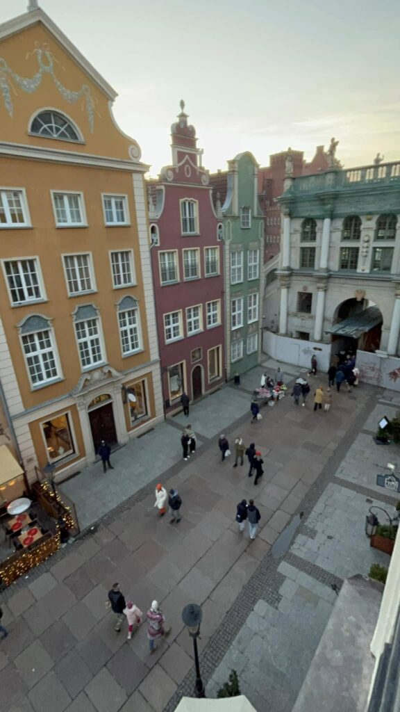 View from Fama Residence, Gdansk
