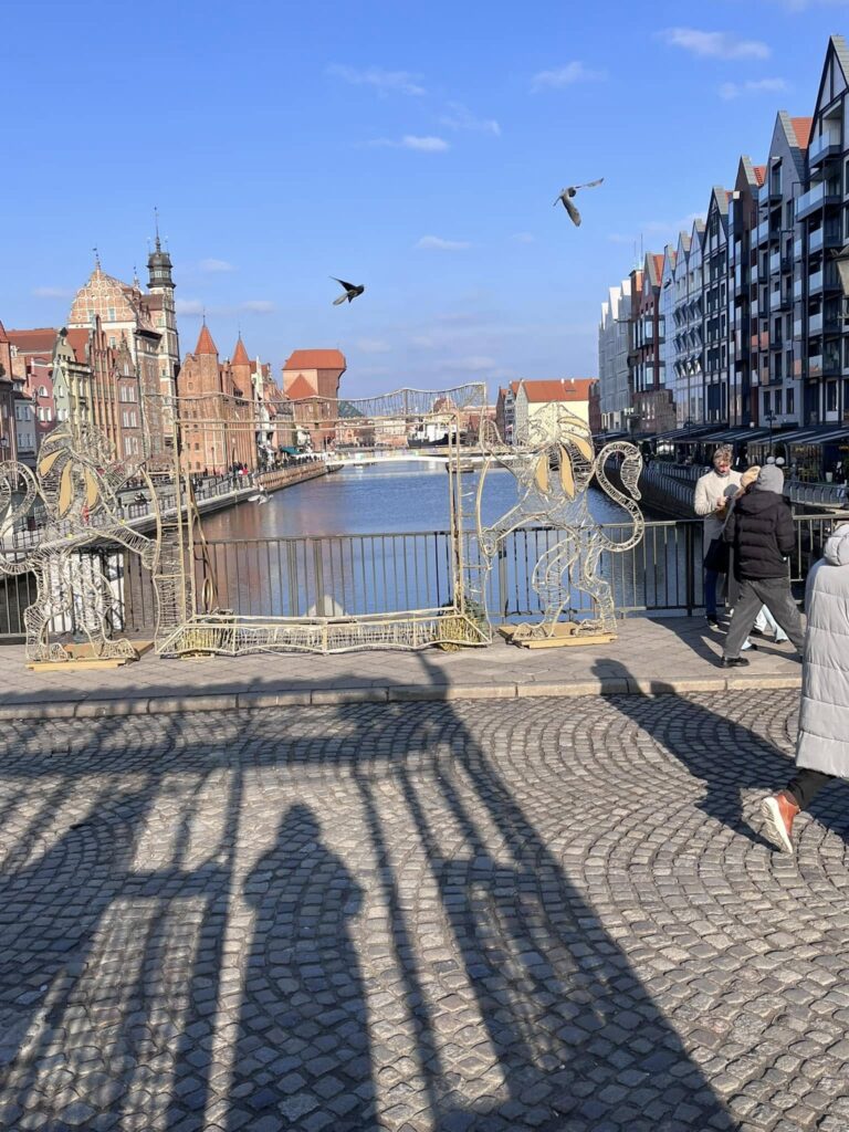 Stroll along the river, Gdansk