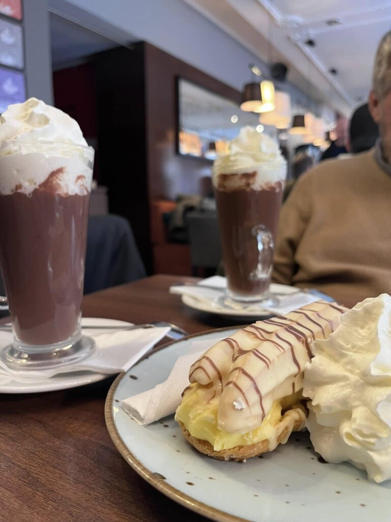 Food at Ferber Cafe, Gdansk