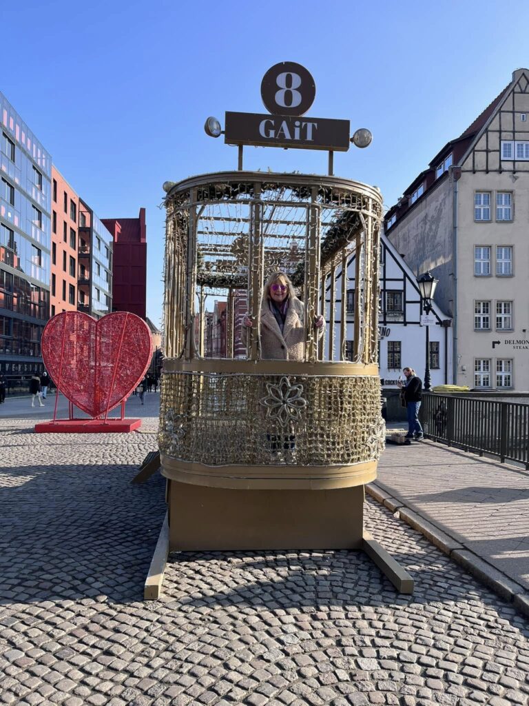 Model Tram Selfie, Gdansk