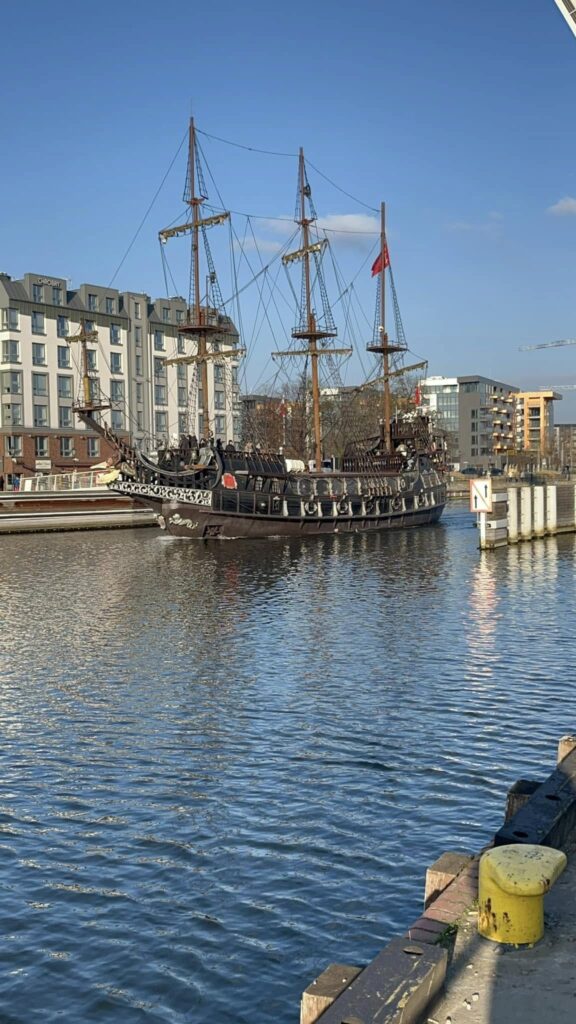 Old Sailing Boat, Gdansk
