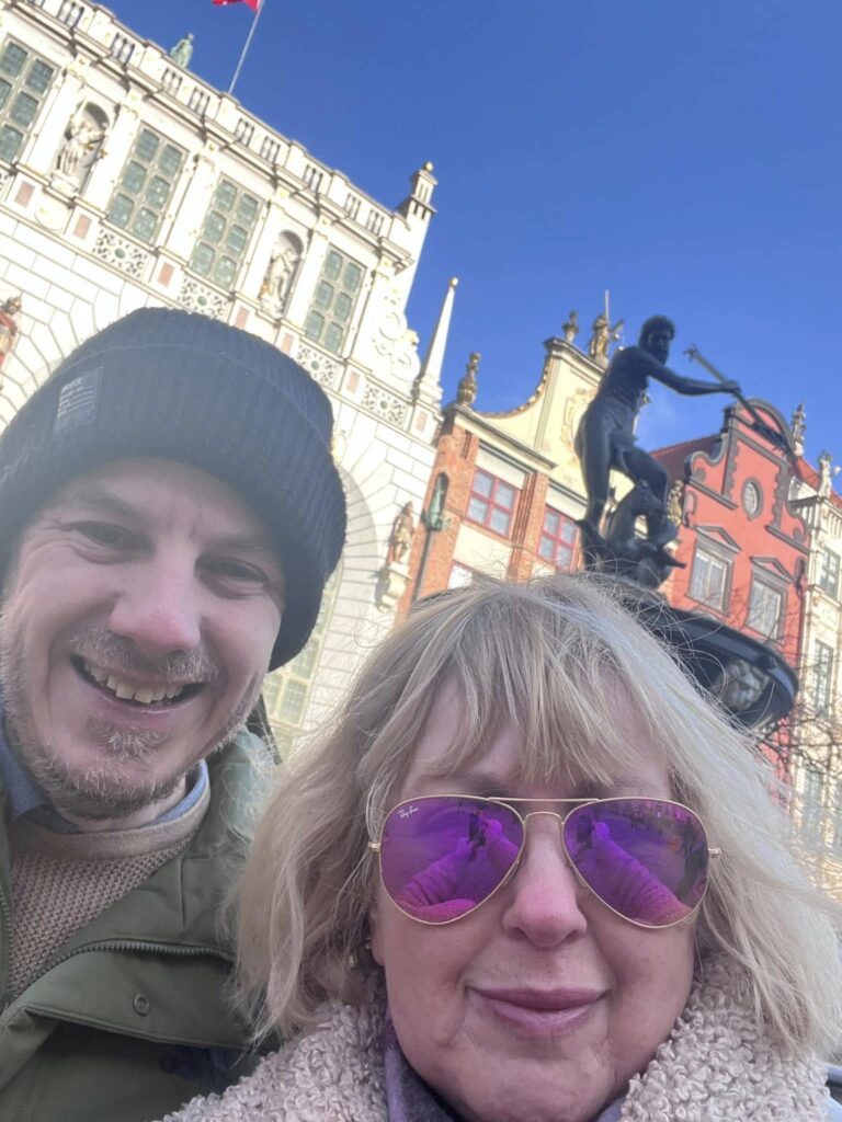 Neptune Fountain Selfie