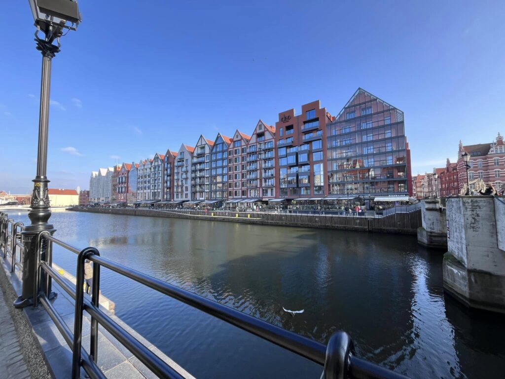 Stroll along the river, Gdansk