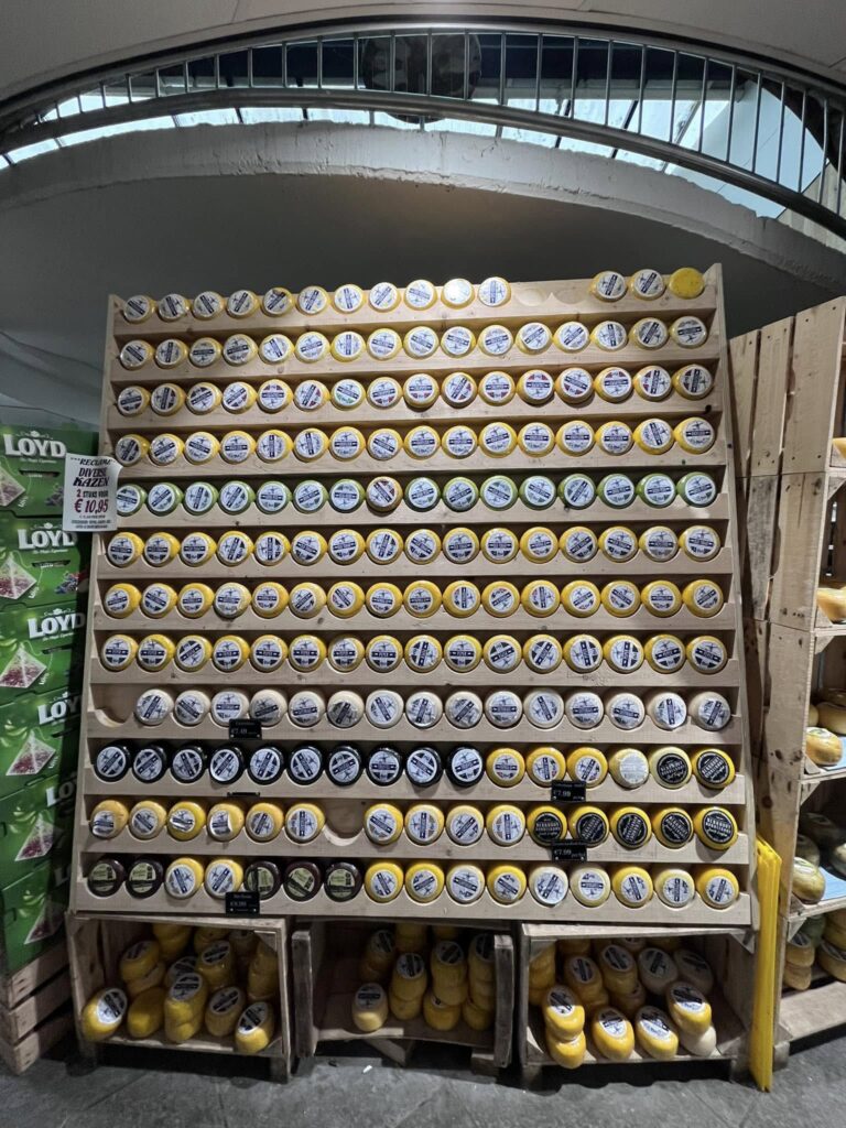 Cheese at Indoor market, Sluis